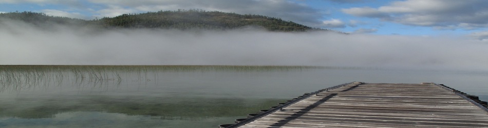 Pier into emptiness